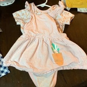 Cat & Jack Bunny Onesie Dress